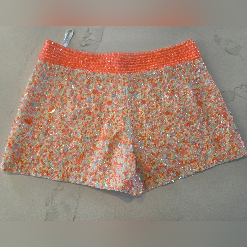 FCUK Sequin Stud Belt Embellished Women Shorts